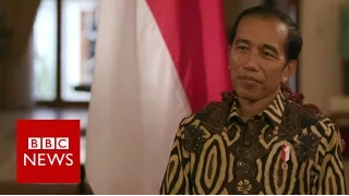 Indonesia's President Joko Widodo Interview - BBC News