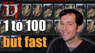 Diablo 4 - The new Level 1 to 100 Progression Strategy & how to reach Endgame efficiently!