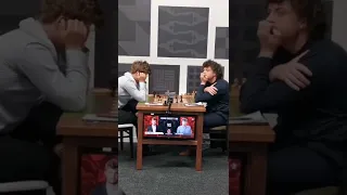 Hans Niemann proves No Cheating vs Magnus Carlsen #shorts #chess