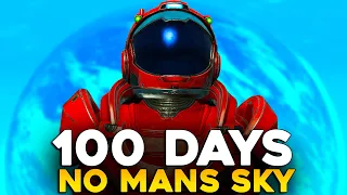 I Spent 100 Days in No Mans sky and Here's what Happened....