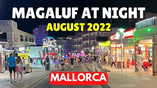 The Two Sides to Magaluf Nightlife, Majorca (Mallorca), August 2022