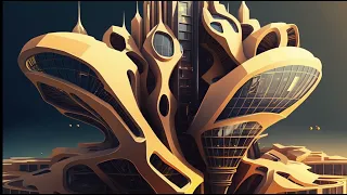 FRACTAL CITY-01,  Midjourney