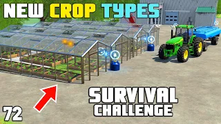 NEW CROP TYPES FOR NEW PRODUCTS | Survival Challenge | Farming Simulator 22 - EP 72