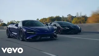 Lantana Purple McLaren 765LT & Lamborghini Huracan | 2Scratch - Sober | Car Video