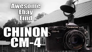 Trying out a Chinon CM-4 - bought off ebay!