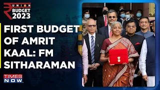 "First Budget Of Amrit Kaal": Finance Minister Nirmala Sitharaman Presents Union Budget 2023