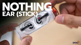 [spin9] รีวิว Nothing Ear (stick) — หูฟังใสใส ออกแบบเฉียบขาด