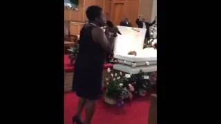 My sister's home going