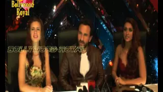 Saif Ali Khan & Ileana D’Cruz promote ‘Happy Ending’ on set of ‘India’s Raw Star’  2