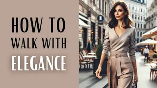 HOW to WALK with ELEGANCE | 14 Tricks for Walking with Elegance and Distinction