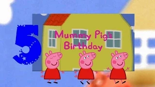 Свинка Пепа. День рождения мамы свиньи.