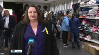 Ukrainian shop in Dublin provides free essentials for refugees