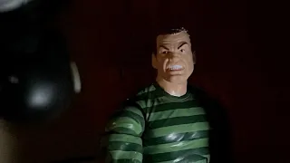 Spiderman vs sandman stop motion remake