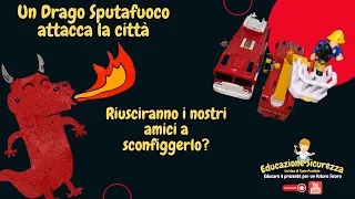 UN DRAGO 🔥SPUTAFUOCO🔥 ATTACCA LA CITTA' | AIUTOOOO!🆘 | DOBBIAMO SPEGNERE👩🏻‍🚒 IL FUOCO