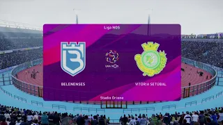 Belenenses Sad vs Vitória Setúbal | PES 20 Liga NOS Live Gameplay