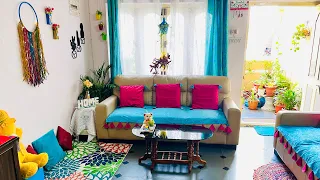 Small Indian Living Room Makeover in
        Low Budget|DIY Living Room Decorating Ideas