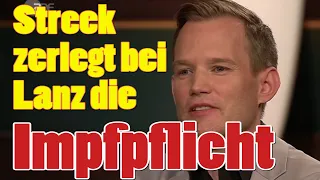 Hendrik Streek bei Lanz: "gegen die Imp*pflicht"