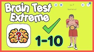 Brain Test Extreme Level 1 2 3 4 5 6 7 8 9 10 Walkthrough Solution