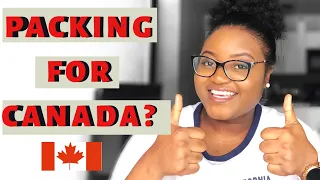 Packing for Canada |Things to bring to Canada|International Students