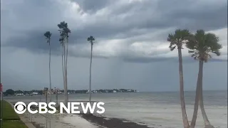 Hurricane Idalia already slamming Florida with heavy rain and wind