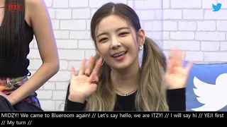 #TwitterBlueroom LIVE with #ITZY Q&A | Twitter