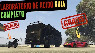 [GTA V]💲Como ganhar dinheiro com laboratório de ácido: o melhor esquema para iniciantes