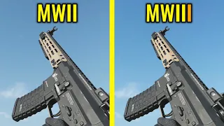 MW2 2022 vs MW3 2023 - Weapons Comparison