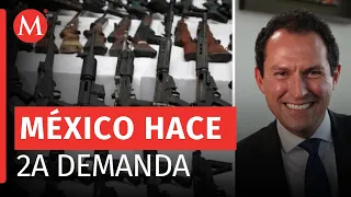 El Consultor Jurídico de México plantea demanda contra armerías de EU por tráfico de armas
