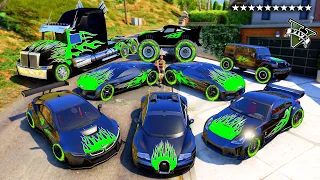 GTA 5 - Stealing NEED FOR SPEED CARS with Franklin!