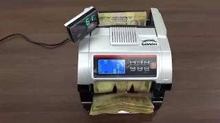 Gobbler Bill counter PX 9900 Money counting machine with fake note detection, How to use & Review