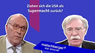 Was plant Biden? John Bolton und Christian Hacke über die US-Strategie | maischberger. die woche