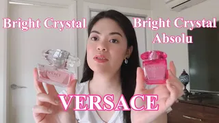 Versace Bright Crystal vs Bright Crystal Absolu