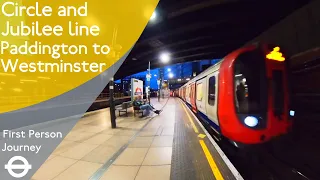 London Underground First Person Journey - Paddington to Westminster