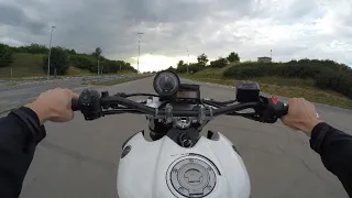 YAMAHA MT03 660cc - wheelie