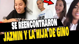 JAZMIN PINEDO SE REENCONTRÓ CON LA HIJA MAYOR DE GINO ASSERETO EN CASA