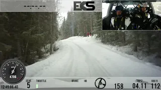 Rally Vännäs 2020 - SS8 - Mattias Ekström/Stefan Bergman