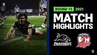 Panthers v Roosters Match Highlights | Round 15, 2021 | Telstra Premiership | NRL