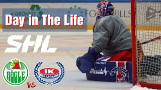 Day in The Life SHL Playoffs | Tim Juel vs Rogle