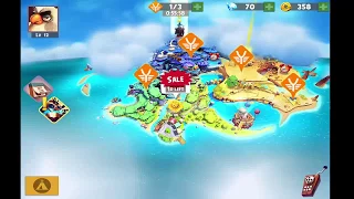 Angry Birds Evolution: Gameplay Chapter-5 Flighty Birdy Trap Level 24 Plus Final Boss Fight