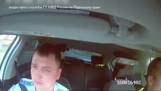 Видео с погоней ДПС