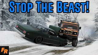 Stop The Beast! - Snow Edition - BeamNG Drive Multiplayer