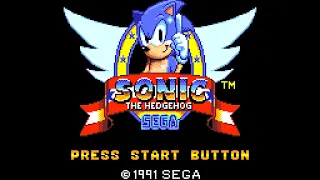 Sonic the Hedgehog (Game Gear) playthrough ~Longplay~