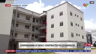 President Akufo-Addo commissions 312-apartment buildings for the Police Service - JoyNews