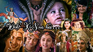 Shri Krishna Vm On Woh Kisna Hai | Star Plus Mahabharat and Radha Krishna || Janmashtami Special