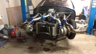 2000HP Mustang first start