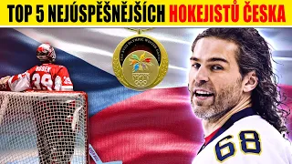 TOP 5 nejúspěšnějších HOKEJISTŮ ČESKA