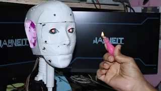 how to make robot eyes using servo motor at your home
