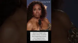 Sheryl Lee Ralph Speech Winning CriticsChoice Award Best Supporting Actress Comedy Abbott Elementary