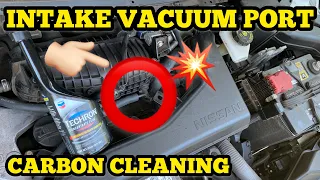 How To Remove Carbon BuildUp using Fuel Injector Cleaner in Vacuum Lines