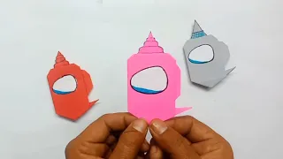 DIY AMONG Us Paper Crafts || How To Craft Among Us / Origami Tutorial: Among Us Toys